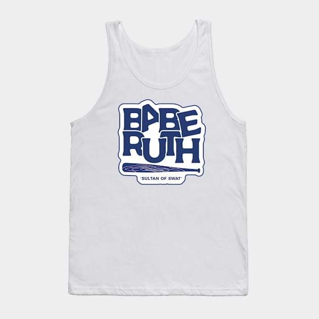 Babe Ruth Tank Top by kindacoolbutnotreally